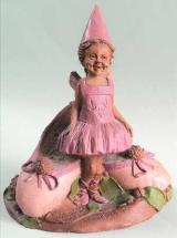 Gnome Figurine - Caroline Ballerina by Tom Clark