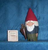 Wooden Gnome Figurine is in your collection!