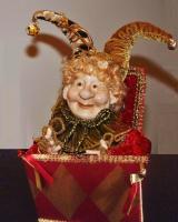 Jester Jack-in-the-Box Ornament
