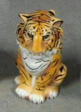 Tiger Figurine Mug, Golden Tiger (Plastic)