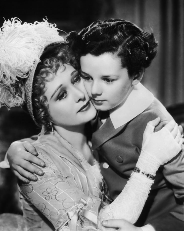 Dolores Costello and Freddie Bartholomew