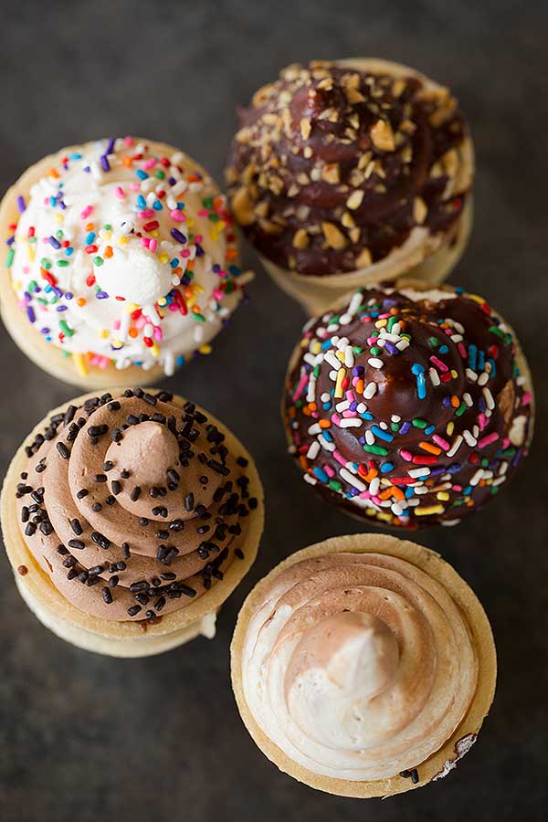 Ice Cream Cone Cupcakes