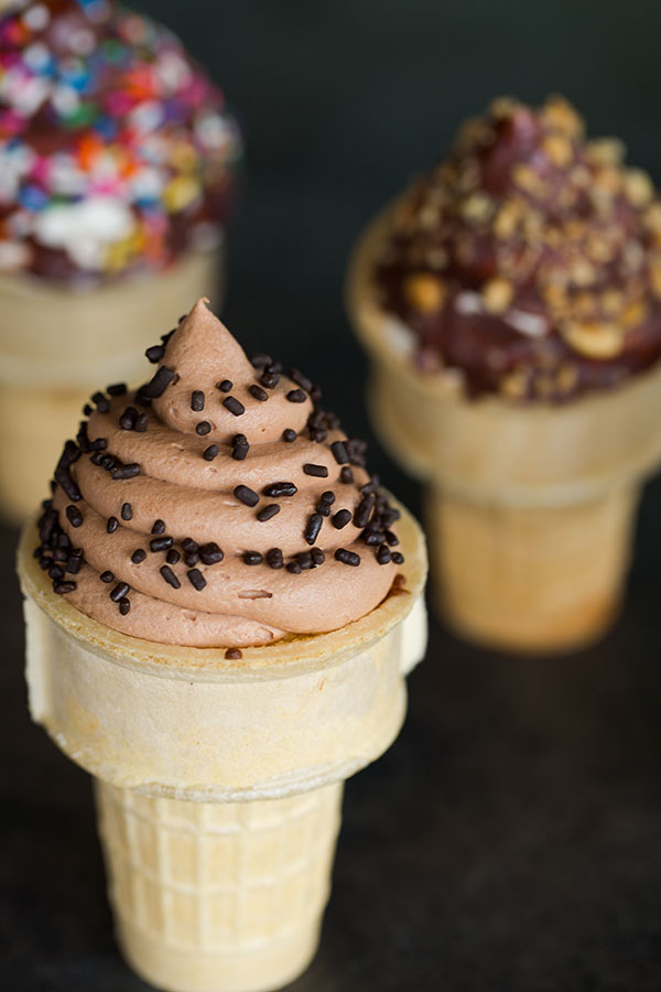 Ice Cream Cone Cupcakes