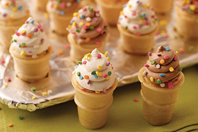 Ice Cream Cone Cupcakes