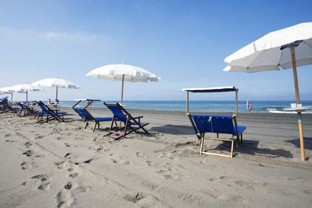 La Conchiglia Beach, Fregene, Rome, Italy