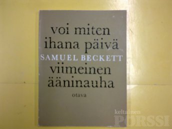 Voi miten ihana päivä / Viimeinen ääninauha