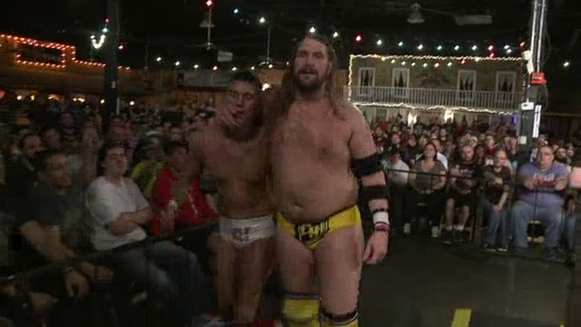 Picture Of Zack Sabre Jr Vs Chris Hero Wwn Supershow 16