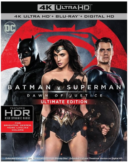 Batman v Superman: Dawn of Justice (4K Ultra HD + Blu-ray + Digital HD) (Ultimate Edit