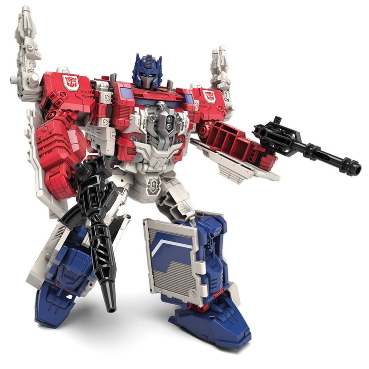 Transformers Generations Leader Powermaster Optimus Prime Action Figure