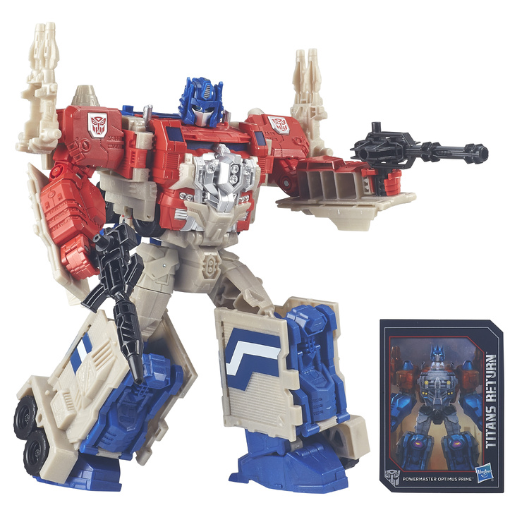 Transformers Generations Leader Powermaster Optimus Prime Action Figure