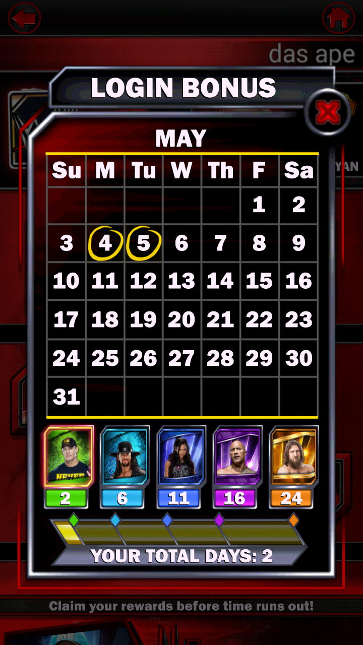 WWE Super Card