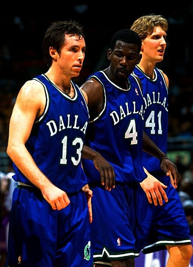 with Steve Nash & Michael Finley