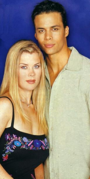 Matt Cedeno and Alison Sweeney