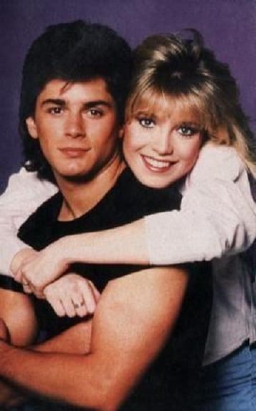 Billy Warlock and Melissa Reeves