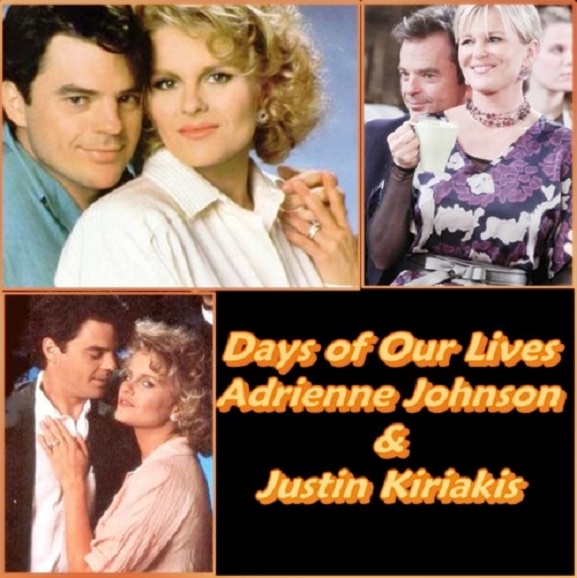 Wally Kurth and Judi Evans