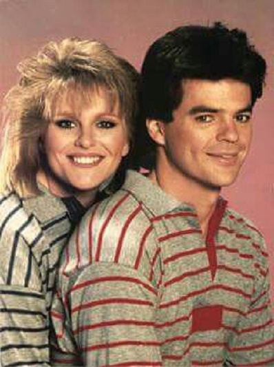 Wally Kurth and Judi Evans
