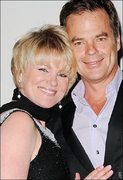Wally Kurth and Judi Evans