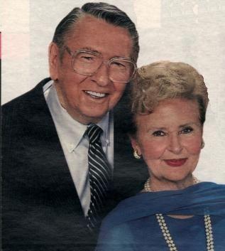 MacDonald Carey and Frances Reid