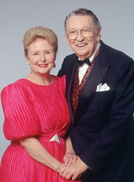 MacDonald Carey and Frances Reid