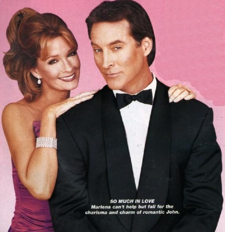 Drake Hogestyn and Deidre Hall