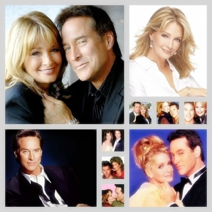 Drake Hogestyn and Deidre Hall