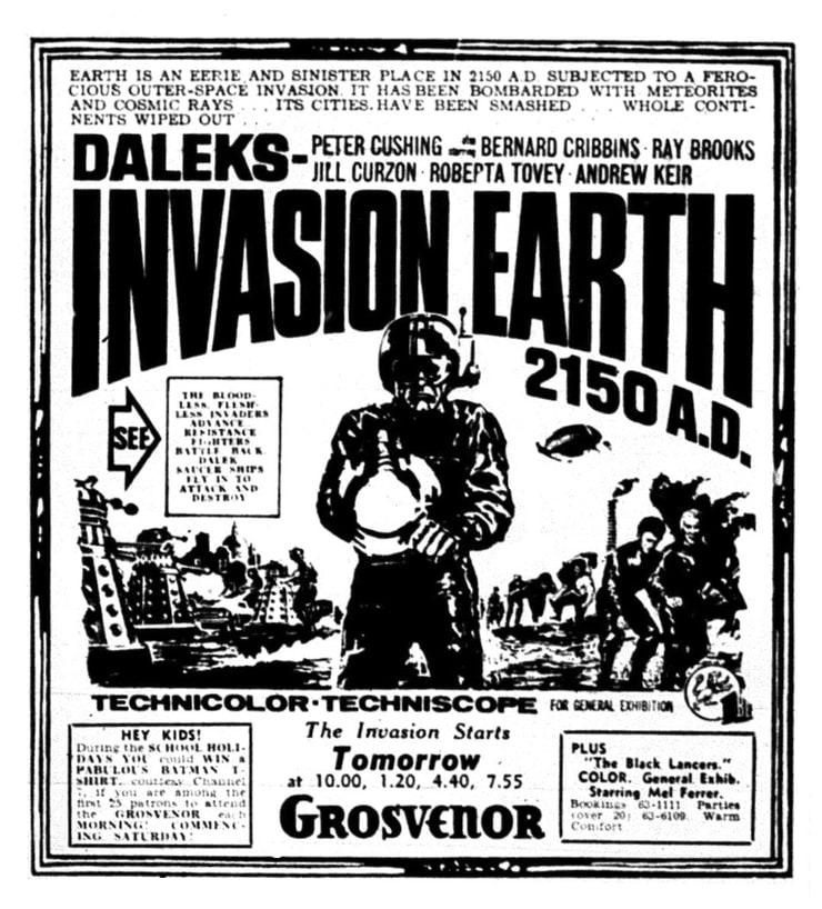 Daleks' Invasion Earth 2150 A.D.                                  (1966)