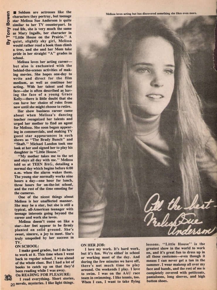 Melissa Sue Anderson