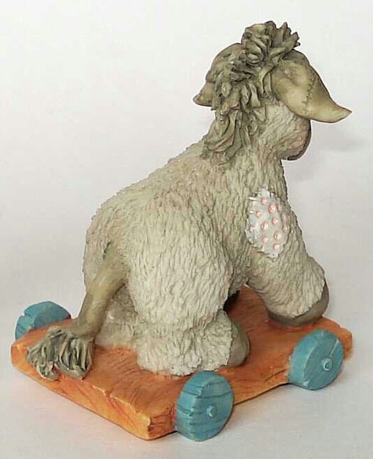 Cherished Teddies - Nativity Figurines (Sheep and Donkey)