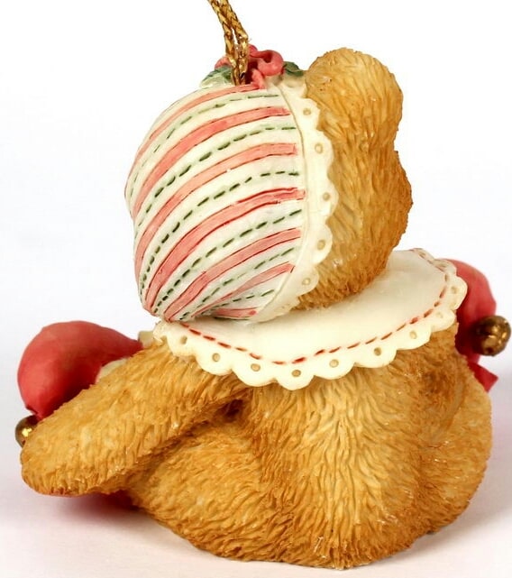 Cherished Teddies - Ornament (Elf with doll)