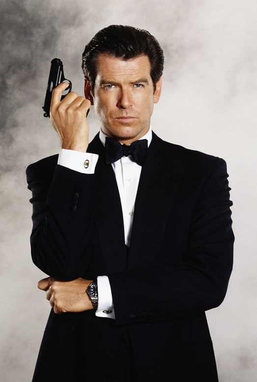 James Bond played by Pierce Brosnan