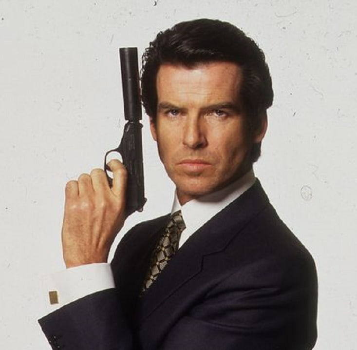 James Bond played by Pierce Brosnan