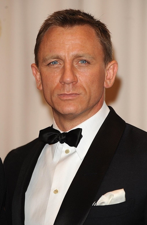 James Bond played by Daniel Craig