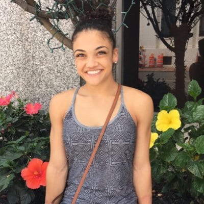 laurie hernandez stuck in the middle