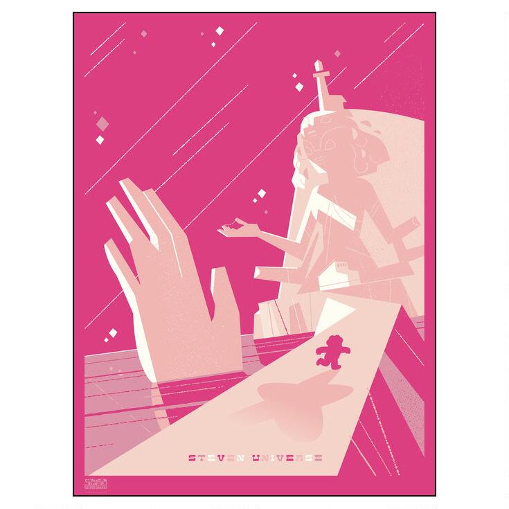 Steven Universe Limited Edition Screen Print Poster by Ty Mattson -- RETIRED
