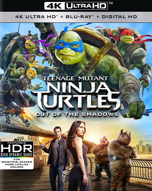 Teenage Mutant Ninja Turtles: Out of the Shadows (4K) 