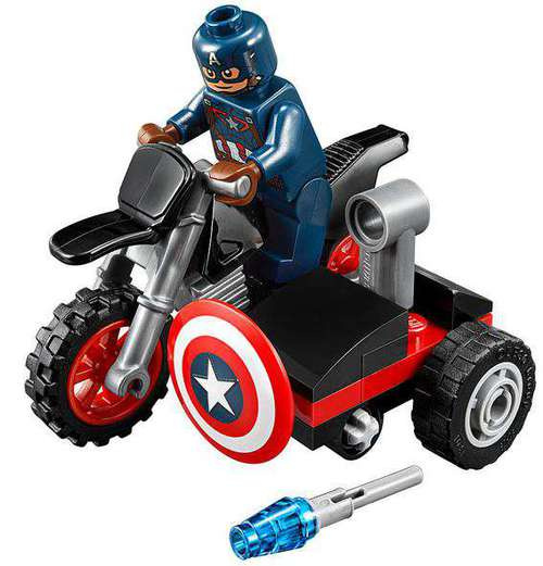 LEGO Marvel Super Heroes: Captain America Civil War Captain Americas Motorcycle