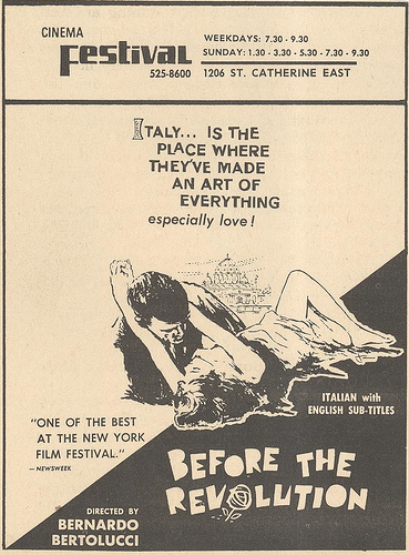 Before the Revolution (1964)