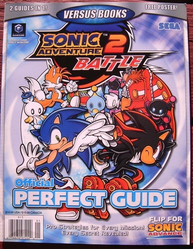 Sonic Advance + Sonic Adventure 2 Battle Official Perfect Guide