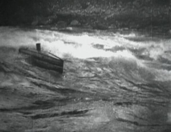 Captain Nissen Going Through Whirlpool Rapids, Niagara Falls