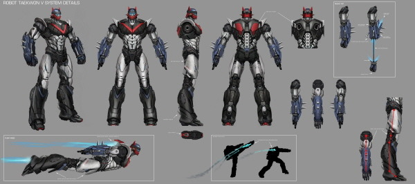 Robot Taekwon V
