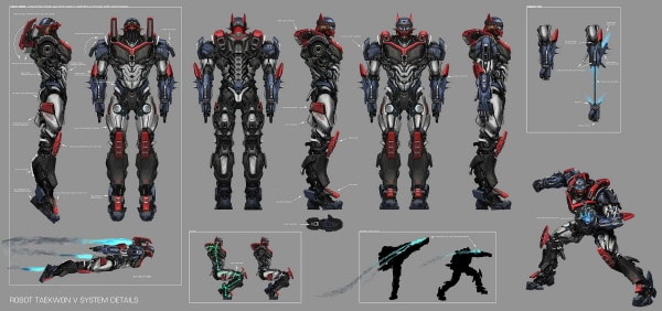 Robot Taekwon V