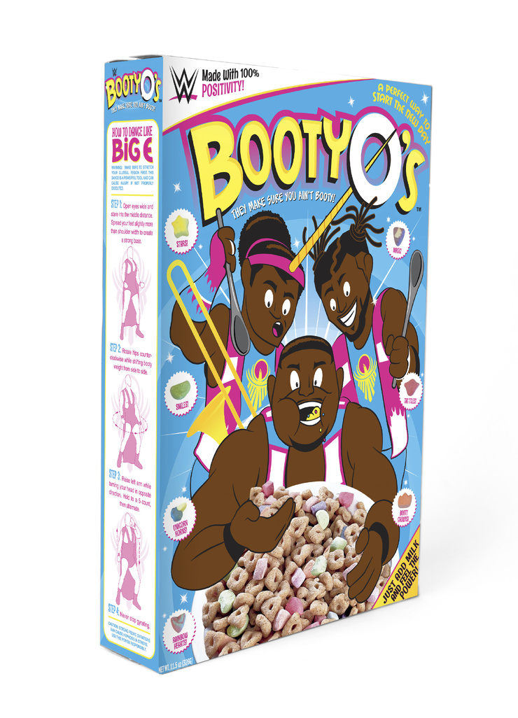 WWE Booty O's Cereal