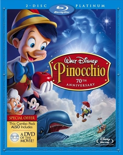 Pinocchio (Two-Disc Platinum Edition Blu-ray + Standard DVD)