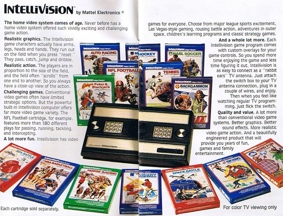 Mattel Intellivision console