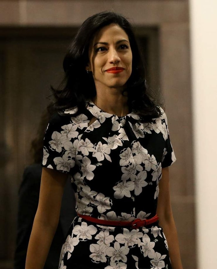 Huma Abedin.