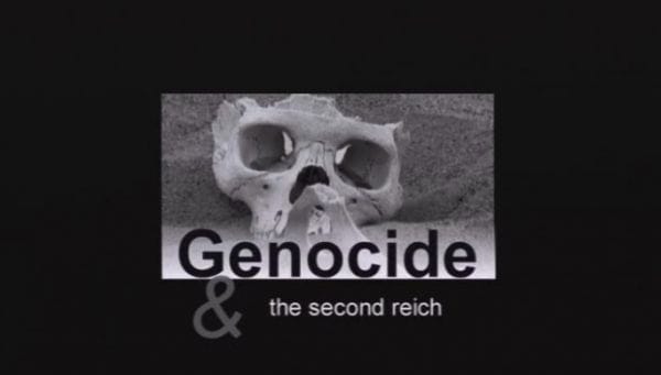 Namibia Genocide and the Second Reich