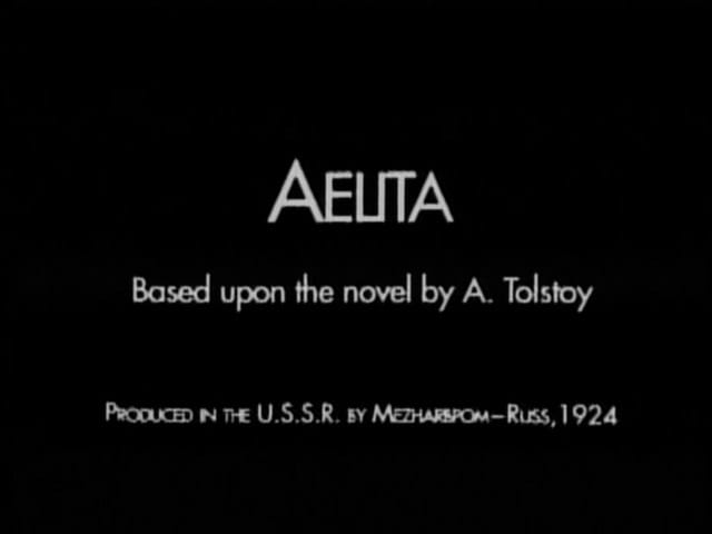 Aelita: The Queen of Mars