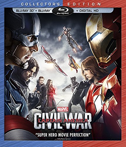 Captain America: Civil War (Blu-ray 3D + Blu-ray + Digital HD)