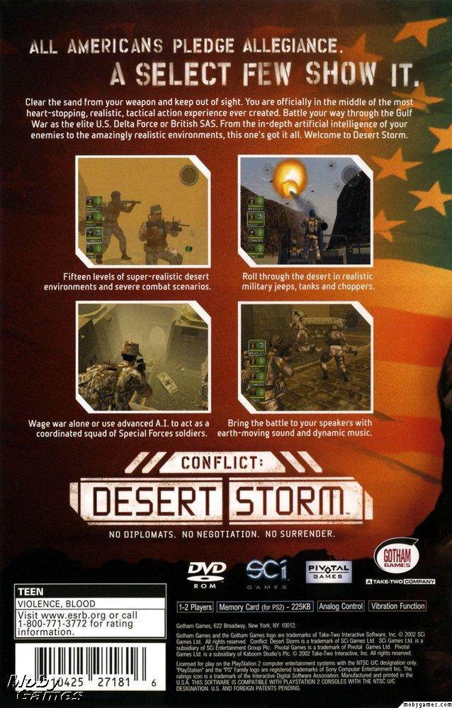 Conflict: Desert Storm