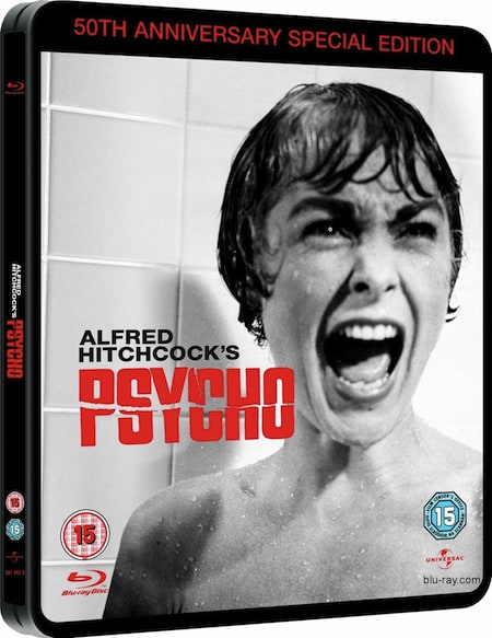 Psycho 50th Anniversary Edition Blu-ray SteelBook [Import]